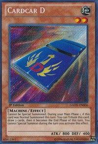 Cardcar D [GAOV-EN006] Secret Rare | Shuffle n Cut Hobbies & Games