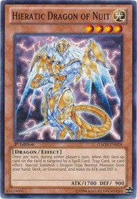 Hieratic Dragon of Nuit [GAOV-EN018] Common | Shuffle n Cut Hobbies & Games