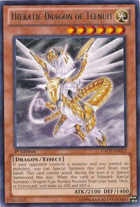 Hieratic Dragon of Tefnuit [GAOV-EN022] Rare | Shuffle n Cut Hobbies & Games