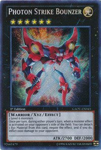 Photon Strike Bounzer [GAOV-EN043] Secret Rare | Shuffle n Cut Hobbies & Games