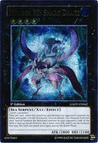 Number 32: Shark Drake (UTR) [GAOV-EN042] Ultimate Rare | Shuffle n Cut Hobbies & Games