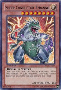 Super Conductor Tyranno [BP01-EN013] Rare | Shuffle n Cut Hobbies & Games