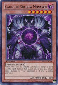 Caius the Shadow Monarch [BP01-EN018] Rare | Shuffle n Cut Hobbies & Games