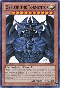 Obelisk the Tormentor [BP01-EN021] Rare | Shuffle n Cut Hobbies & Games