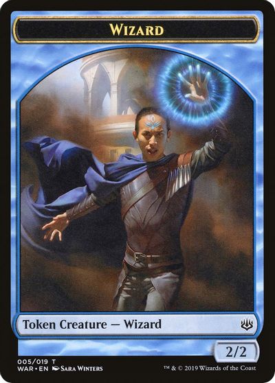 Servo // Wizard Double-Sided Token [Challenger Decks 2020 Tokens] | Shuffle n Cut Hobbies & Games