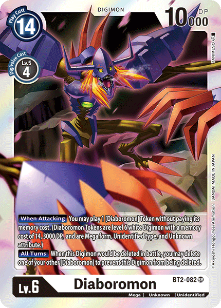 Diaboromon [BT2-082] [Release Special Booster Ver.1.0] | Shuffle n Cut Hobbies & Games