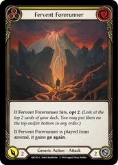 Fervent Forerunner (Yellow) [ARC183-C] 1st Edition Normal | Shuffle n Cut Hobbies & Games