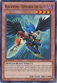 Blackwing - Zephyros the Elite [BP01-EN215] Common | Shuffle n Cut Hobbies & Games