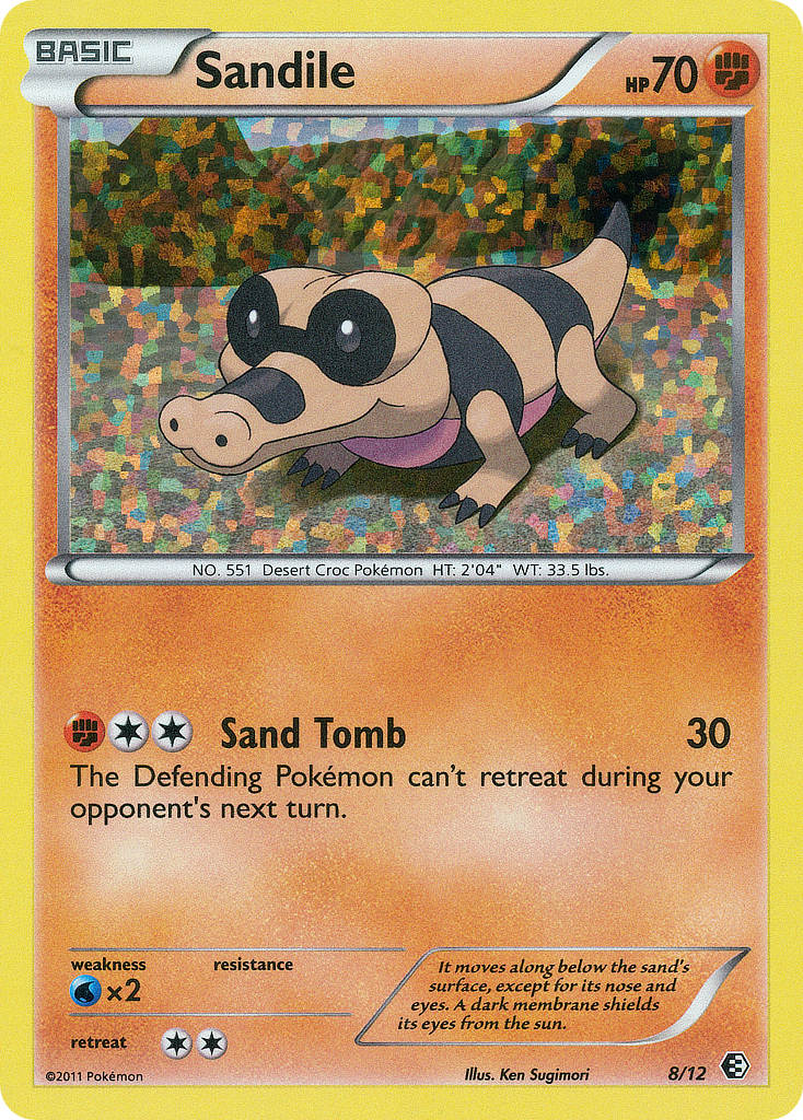 Sandile (8/12) [McDonald's Promos: 2011 Collection] | Shuffle n Cut Hobbies & Games