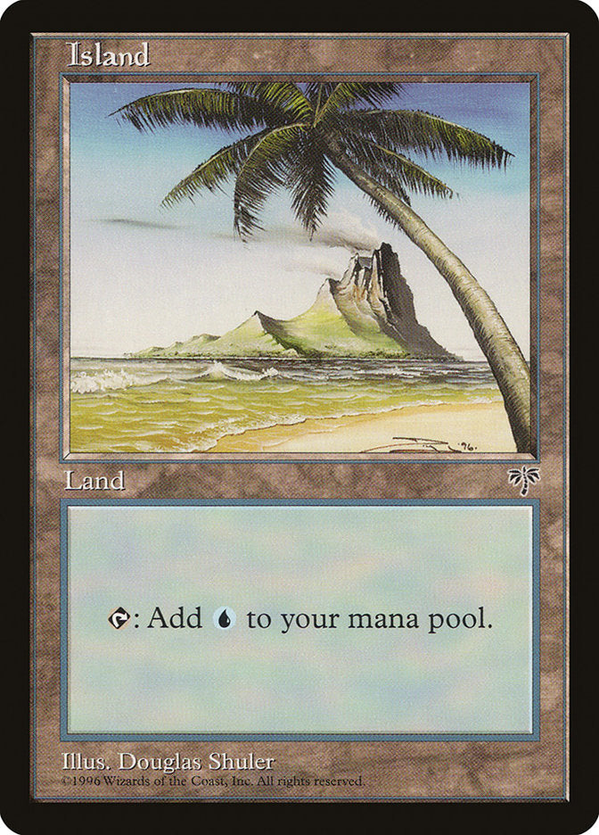 Island (Palm Tree) [Mirage] | Shuffle n Cut Hobbies & Games