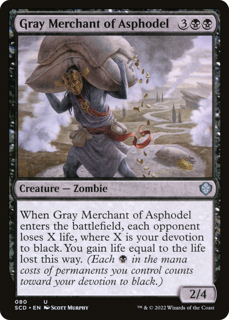 Gray Merchant of Asphodel [Starter Commander Decks] | Shuffle n Cut Hobbies & Games