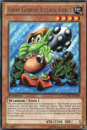 Toon Goblin Attack Force [LCYW-EN108] Rare | Shuffle n Cut Hobbies & Games