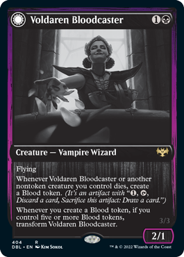 Voldaren Bloodcaster // Bloodbat Summoner [Innistrad: Double Feature] | Shuffle n Cut Hobbies & Games