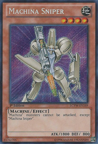 Machina Sniper [LCYW-EN169] Secret Rare | Shuffle n Cut Hobbies & Games