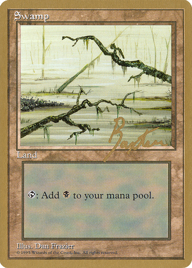 Swamp (gb371) (George Baxter) [Pro Tour Collector Set] | Shuffle n Cut Hobbies & Games