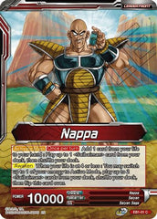 Nappa // Nappa & Saibaimen, the First Invaders (EB1-01) [Battle Evolution Booster] | Shuffle n Cut Hobbies & Games