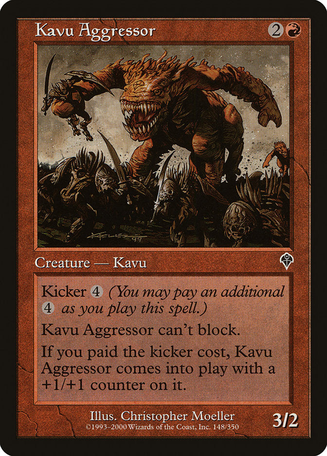 Kavu Aggressor [Invasion] | Shuffle n Cut Hobbies & Games