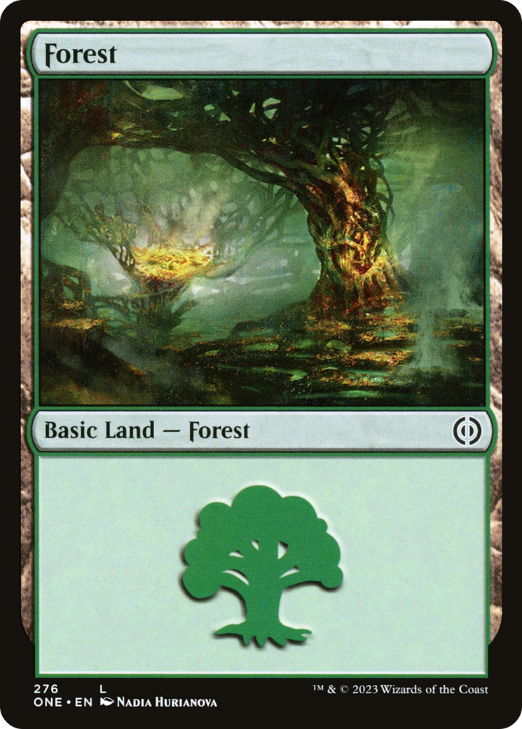 Forest (276) [Phyrexia: All Will Be One] | Shuffle n Cut Hobbies & Games