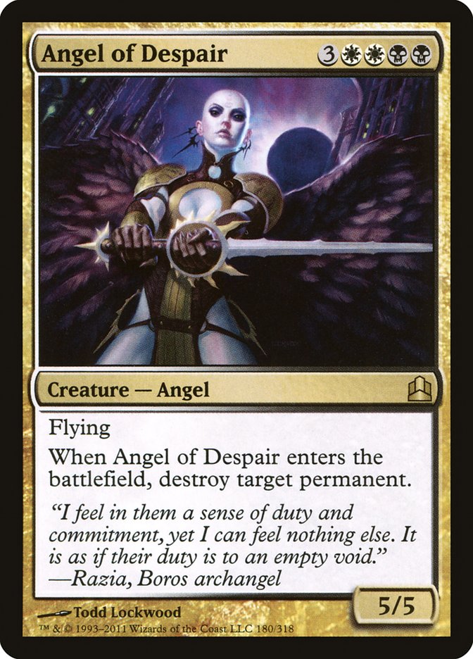 Angel of Despair [Commander 2011] | Shuffle n Cut Hobbies & Games