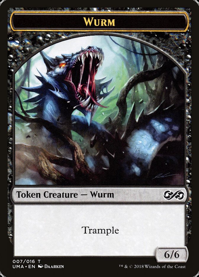 Wurm Token [Ultimate Masters Tokens] | Shuffle n Cut Hobbies & Games