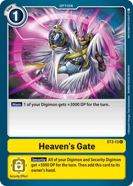 Heaven's Gate [ST3-13] [Starter Deck: Heaven's Yellow] | Shuffle n Cut Hobbies & Games