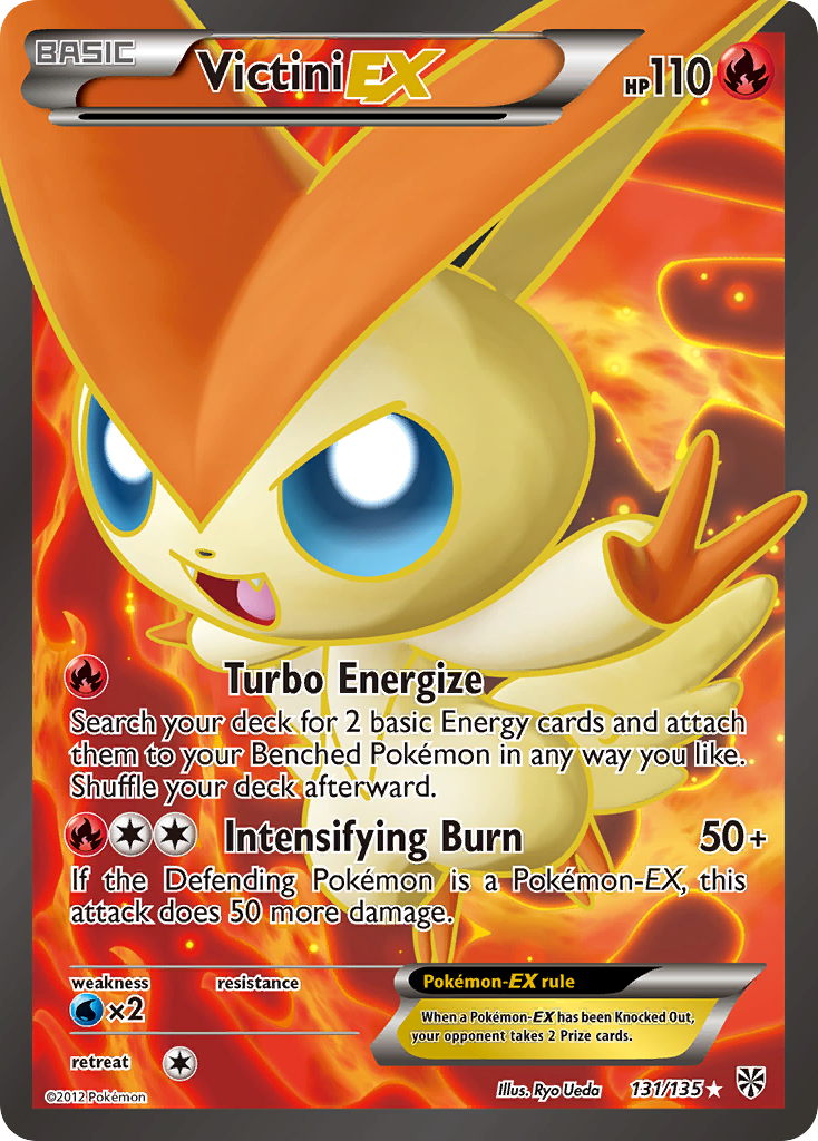 Victini EX (131/135) [Black & White: Plasma Storm] | Shuffle n Cut Hobbies & Games