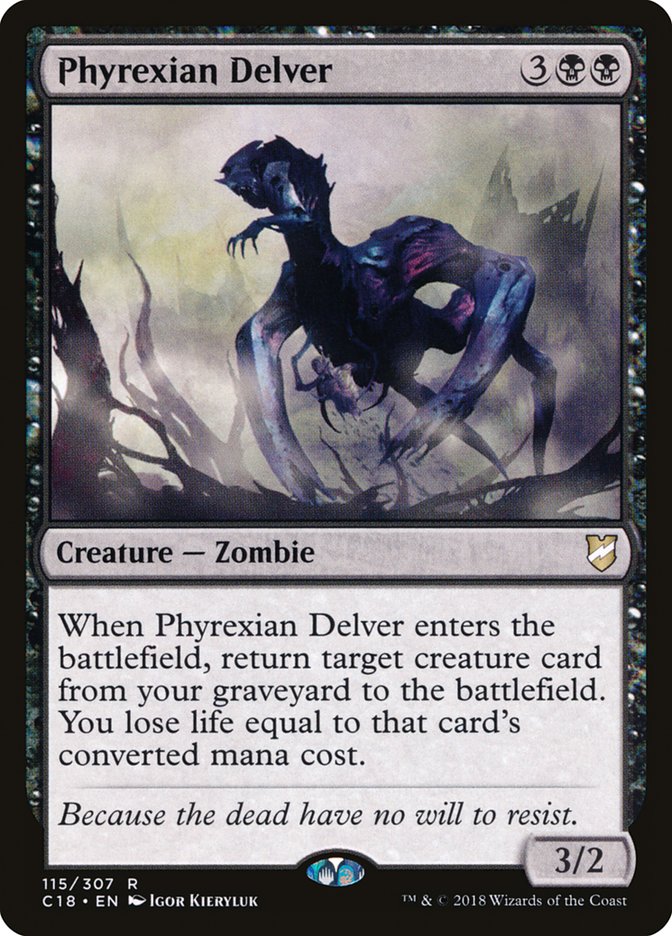 Phyrexian Delver [Commander 2018] | Shuffle n Cut Hobbies & Games