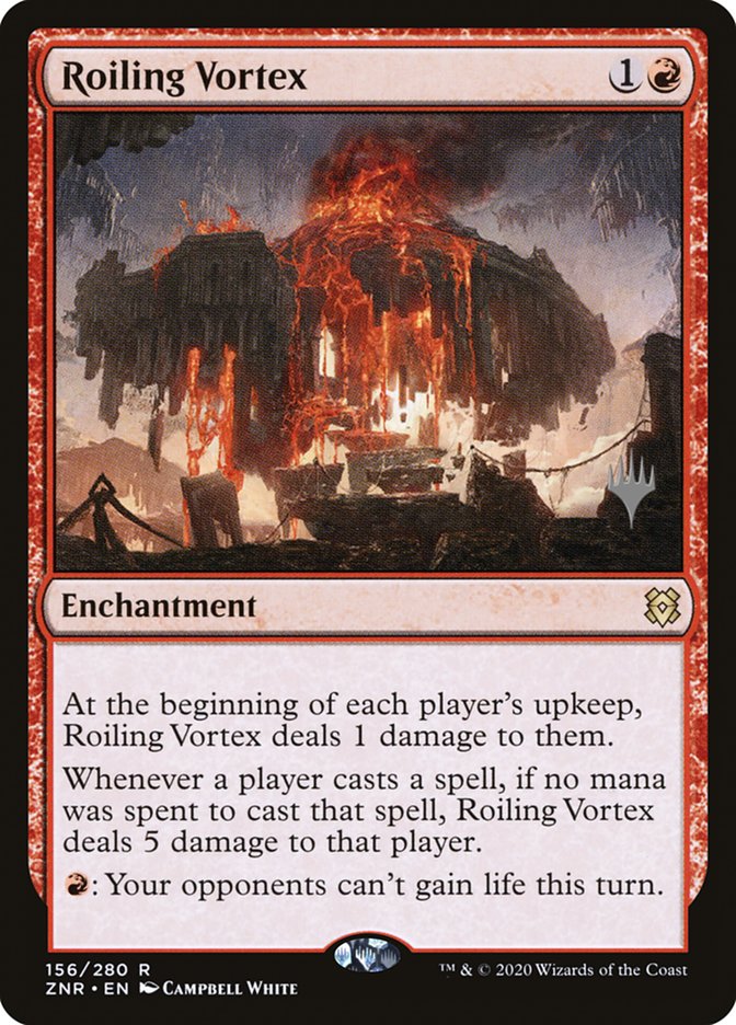 Roiling Vortex (Promo Pack) [Zendikar Rising Promos] | Shuffle n Cut Hobbies & Games