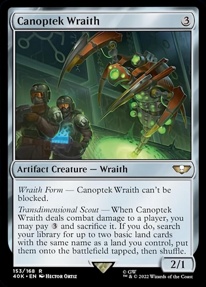 Canoptek Wraith [Warhammer 40,000] | Shuffle n Cut Hobbies & Games