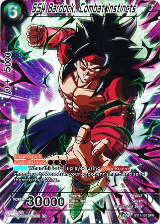 SS4 Bardock, Combat Instincts (SPR) [BT11-131] | Shuffle n Cut Hobbies & Games