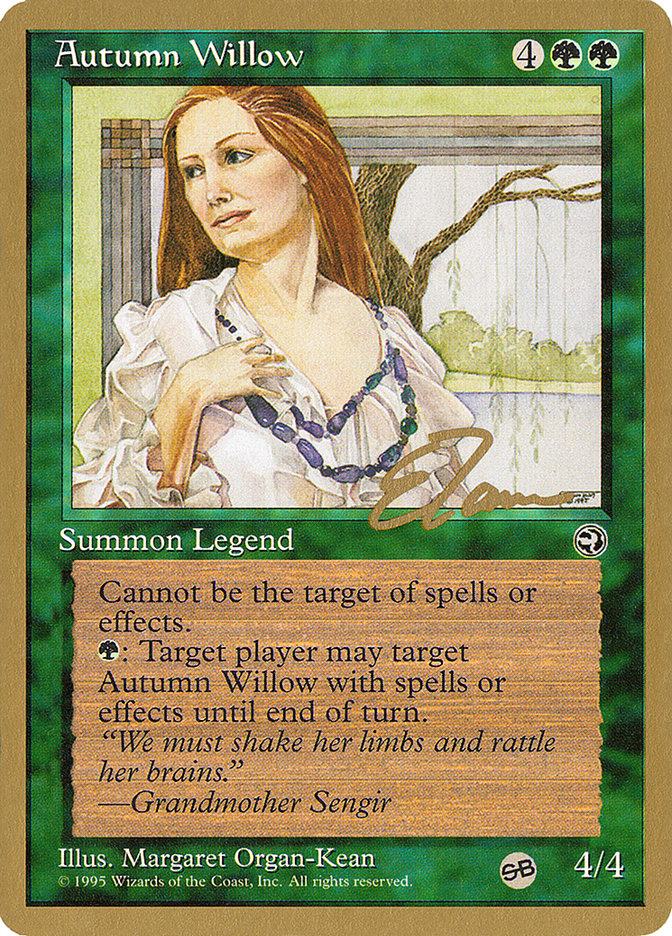 Autumn Willow (Eric Tam) (SB) [Pro Tour Collector Set] | Shuffle n Cut Hobbies & Games