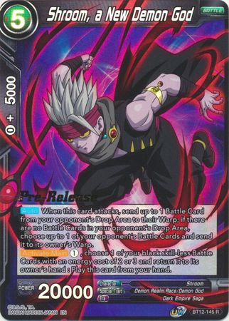 Shroom, a New Demon God (BT12-145) [Vicious Rejuvenation Prerelease Promos] | Shuffle n Cut Hobbies & Games