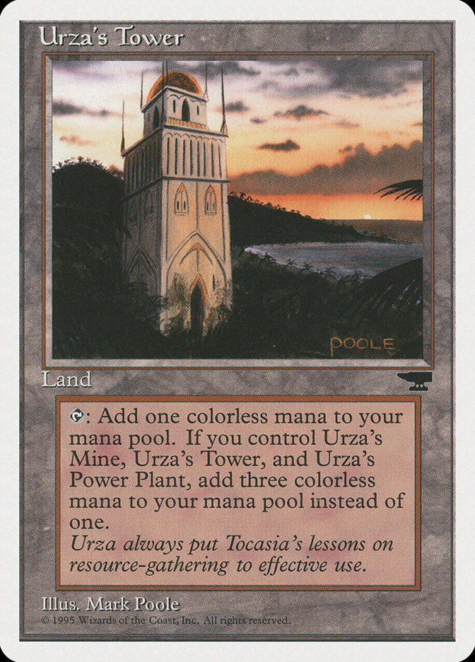 Urza's Tower (Sunset) [Chronicles] | Shuffle n Cut Hobbies & Games