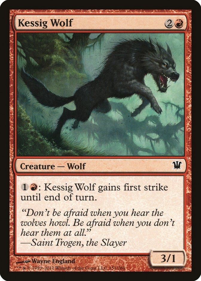 Kessig Wolf [Innistrad] | Shuffle n Cut Hobbies & Games