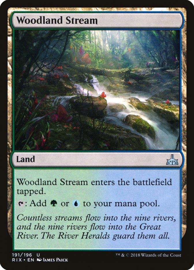 Woodland Stream [Rivals of Ixalan] | Shuffle n Cut Hobbies & Games