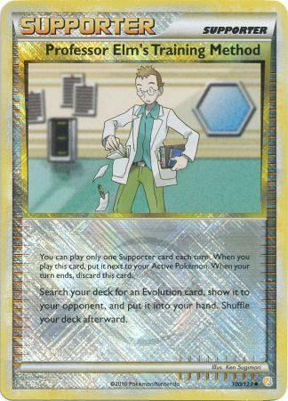 Professor Elm's Training Method (100/123) (League Promo) [HeartGold & SoulSilver: Base Set] | Shuffle n Cut Hobbies & Games