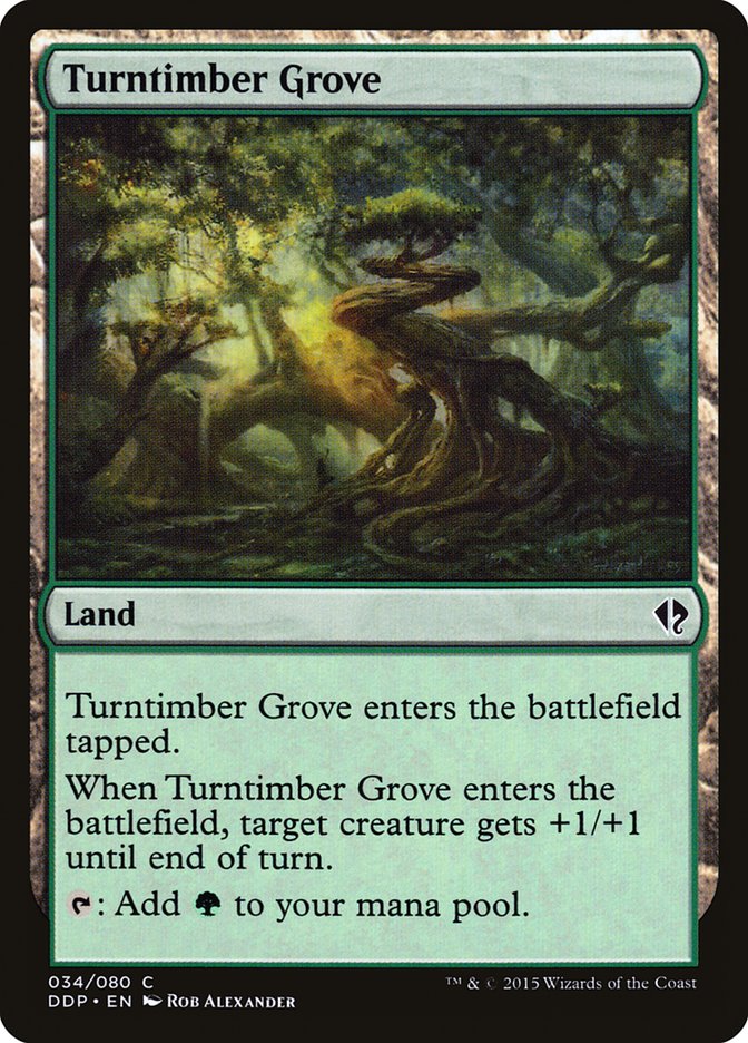 Turntimber Grove [Duel Decks: Zendikar vs. Eldrazi] | Shuffle n Cut Hobbies & Games