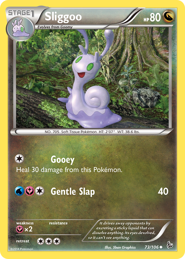 Sliggoo (73/106) [XY: Flashfire] | Shuffle n Cut Hobbies & Games