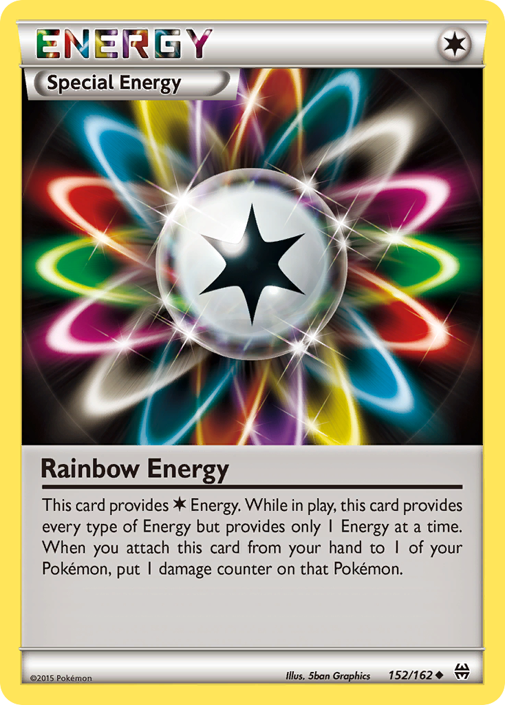 Rainbow Energy (152/162) [XY: BREAKthrough] | Shuffle n Cut Hobbies & Games