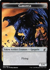 Gargoyle // Egg Double-Sided Token [Commander 2019 Tokens] | Shuffle n Cut Hobbies & Games