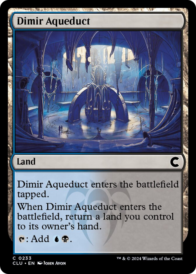 Dimir Aqueduct [Ravnica: Clue Edition] | Shuffle n Cut Hobbies & Games