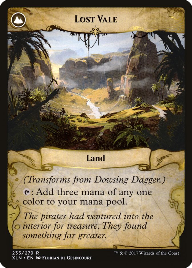 Dowsing Dagger // Lost Vale [Ixalan] | Shuffle n Cut Hobbies & Games