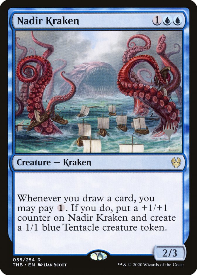 Nadir Kraken (Promo Pack) [Theros Beyond Death Promos] | Shuffle n Cut Hobbies & Games