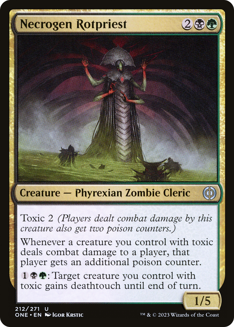 Necrogen Rotpriest [Phyrexia: All Will Be One] | Shuffle n Cut Hobbies & Games