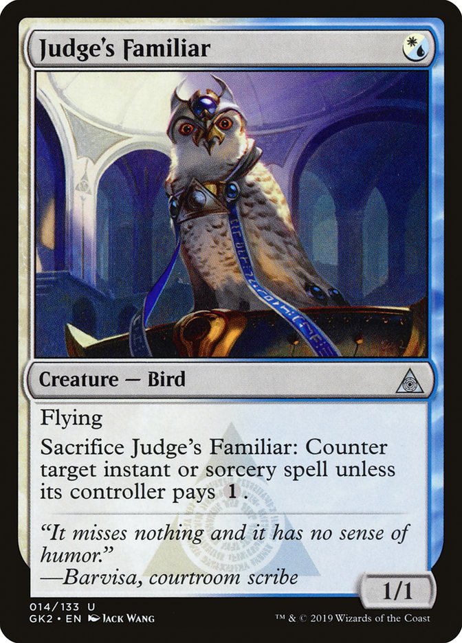 Judge's Familiar [Ravnica Allegiance Guild Kit] | Shuffle n Cut Hobbies & Games