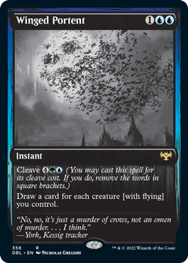 Winged Portent [Innistrad: Double Feature] | Shuffle n Cut Hobbies & Games