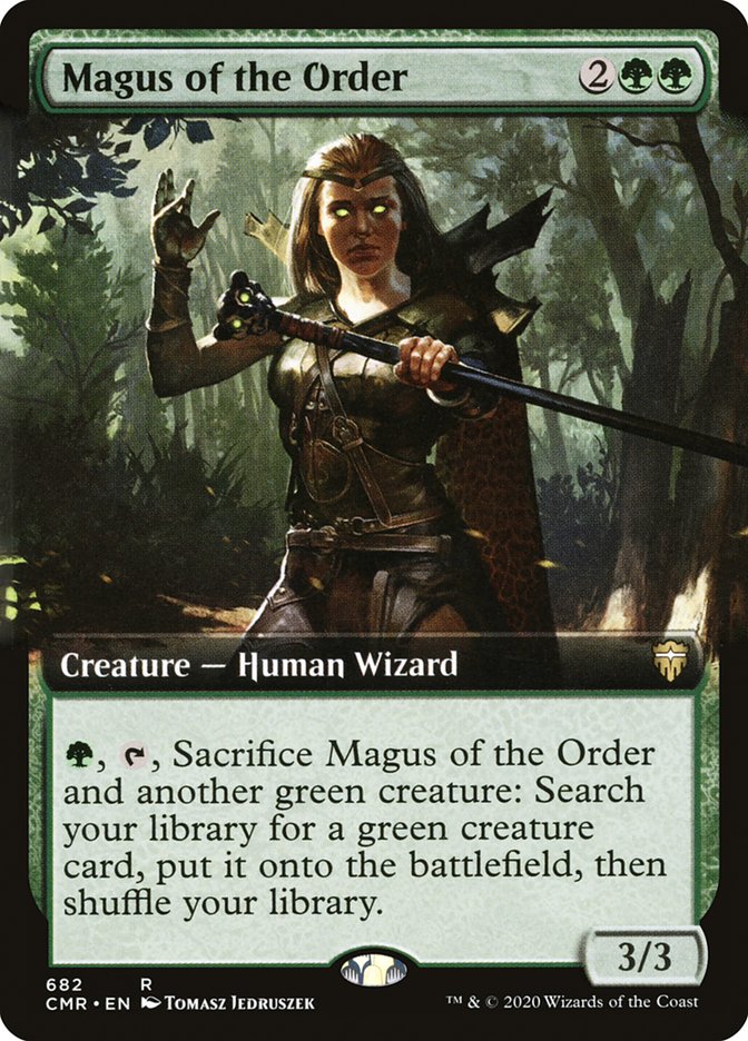 Magus of the Order (Extended Art) [Commander Legends] | Shuffle n Cut Hobbies & Games