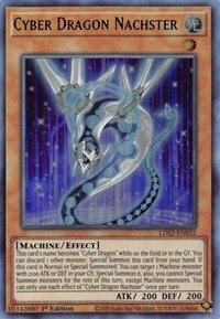 Cyber Dragon Nachster (Green) [LDS2-EN032] Ultra Rare | Shuffle n Cut Hobbies & Games