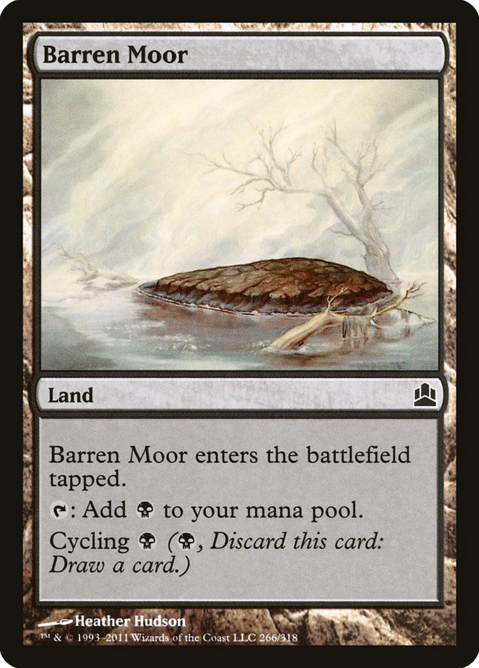 Barren Moor [Commander 2011] | Shuffle n Cut Hobbies & Games