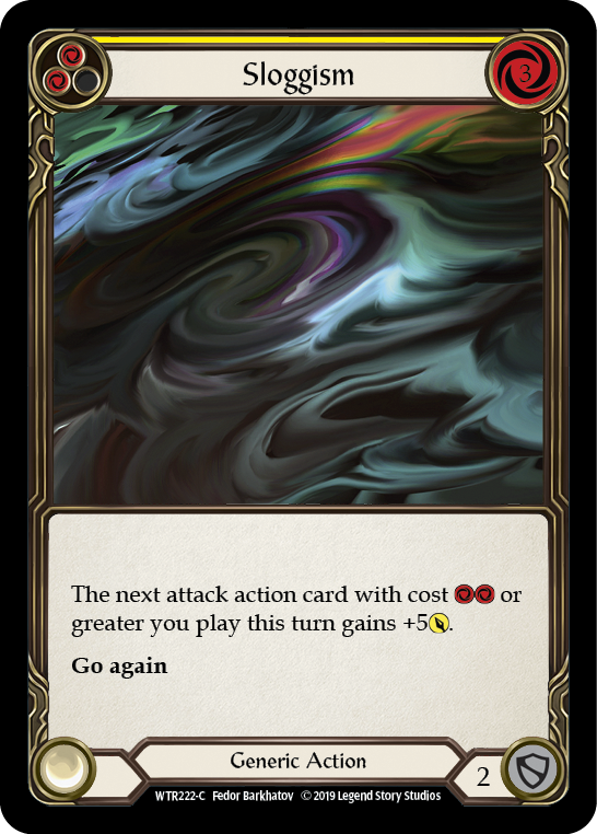 Sloggism (Yellow) [WTR222-C] Alpha Print Normal | Shuffle n Cut Hobbies & Games